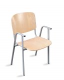  Krzesła - Krzesło VISO z podłokietnikami